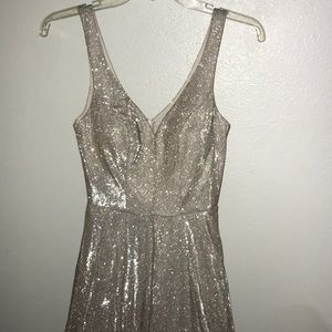 This was my prom dress from last year, it just sits in my closet now